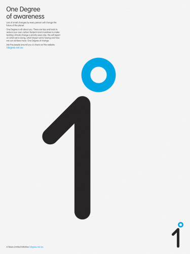 One Degree, “1,” Poster