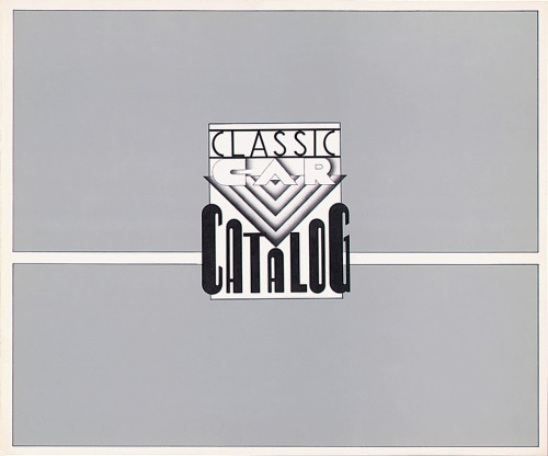 Classic Car Catalog, 1974, no. 60
