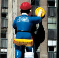 Rockefeller Center window cleaner