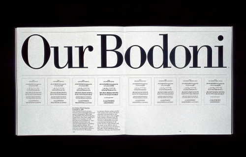 Our Bodoni, Word Typeface Corporation