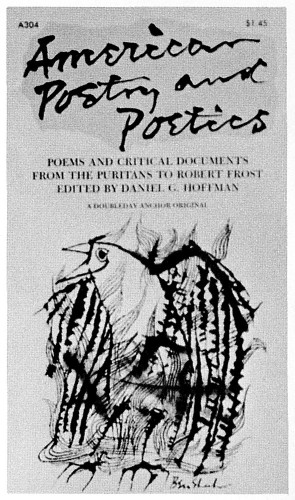 American Poetry and Poetics