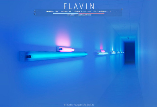 Dan Flavin: Constructed Light + The Light Project