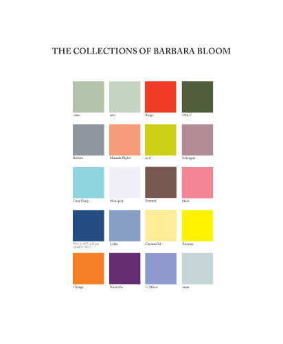 The Collections of Barbara Bloom
