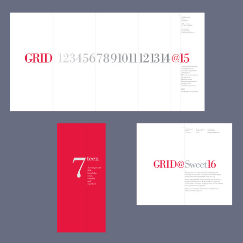 GRID Typographic Services anniversary