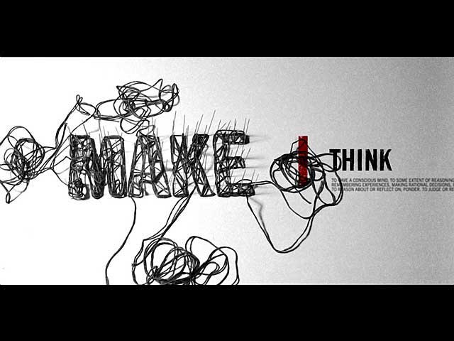 AIGA MAKE/THINK Conference - Title Sequences & Motion Graphics