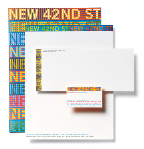 The New 42nd Street identity system
