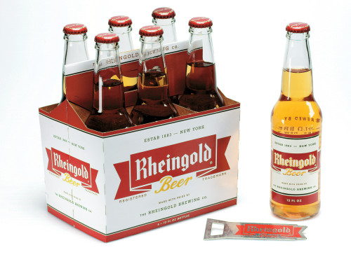 The Rheingold Brewing Co. packaging