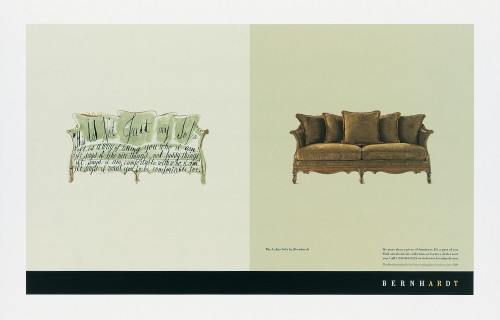 “This is not just my sofa” advertisement