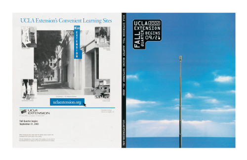 UCLA Extension 2002 Fall Quarter catalogue cover