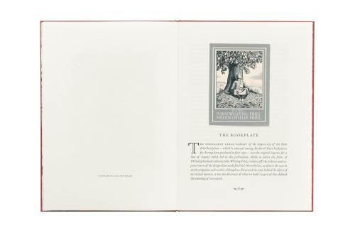 Rockwell Kent’s Bookplate for John Whiting Friel book