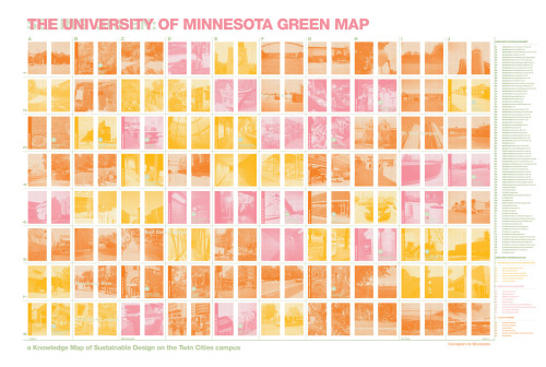 Seeing Green: Sustainable Design Initiatives at the University of Minnesota poster 