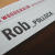 Rob Pollock, Automotive Woodgrain Specialist, Business Cards