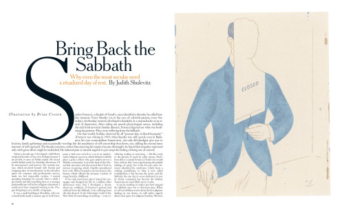 “Bring Back the Sabbath,” 3/2/03