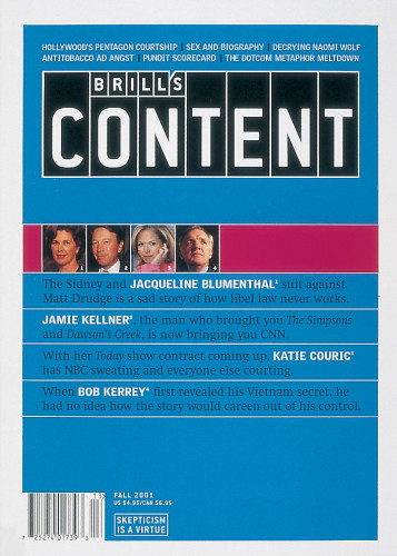 Brill's Content magazine cover