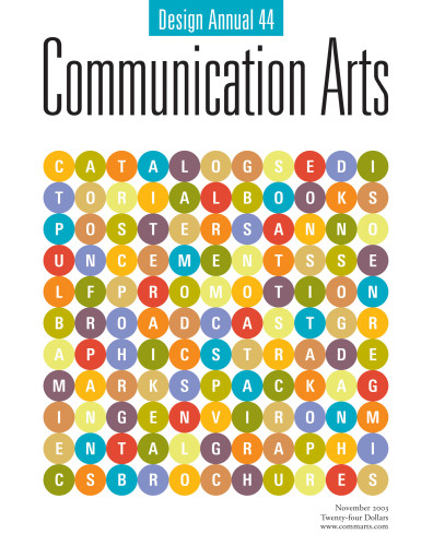 Communication Arts "The Design Annual" cover