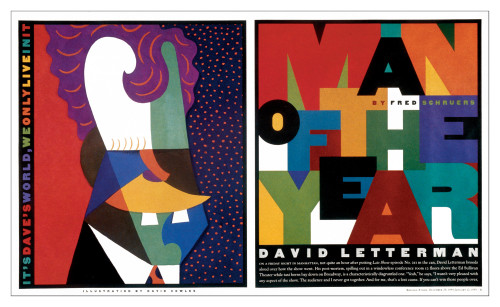 David Letterman Man of the Year spread