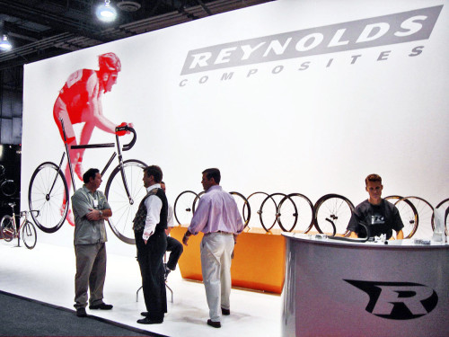 Exhibit, Reynolds Composites, Interbike trade show
