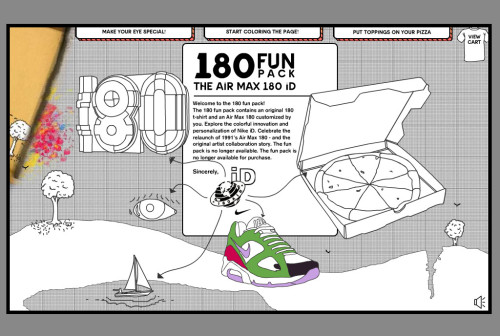 Nike Air Max 180 ID Fun Pack sitelet