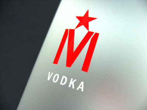 Bottle, Medoyeff vodka