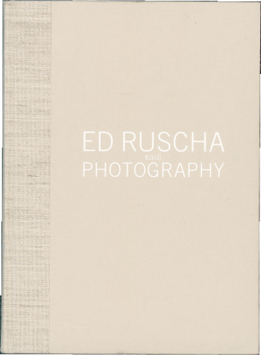 Ed Ruscha and Photography