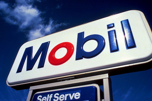 Logo for Mobil, 1964