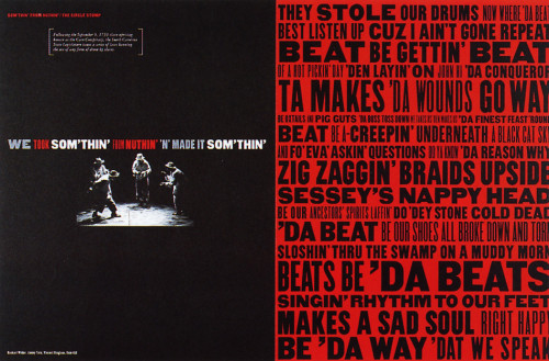 “Bring in ’Da Noise, Bring in ’Da Funk” Souvenir Brochure