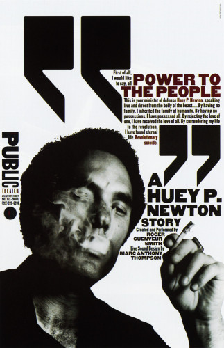 “A Huey P. Newton Story” Poster