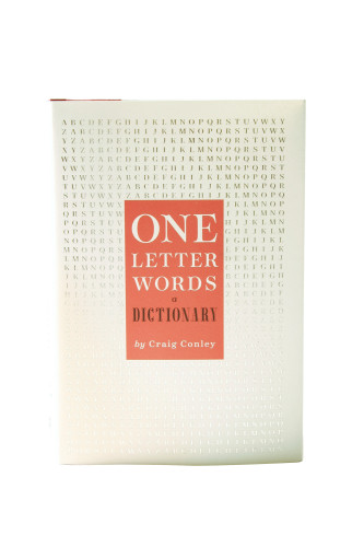 One Letter Words, A Dictionary