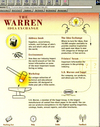 S.D. Warren Website