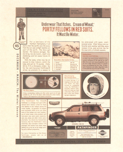 Nissan Pathfinder Advertisements