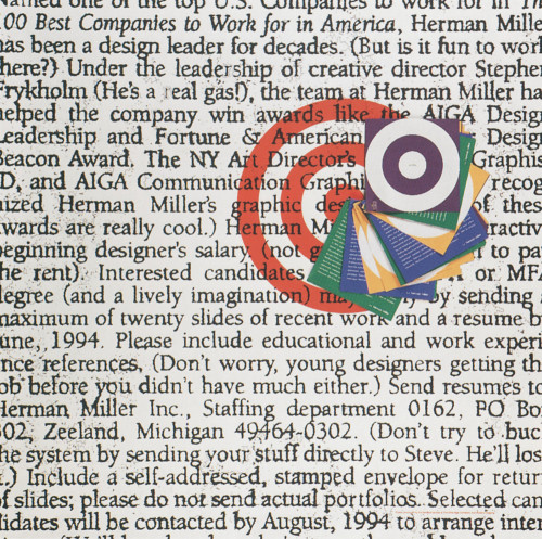 Herman Miller Design Position Recruitment Poster