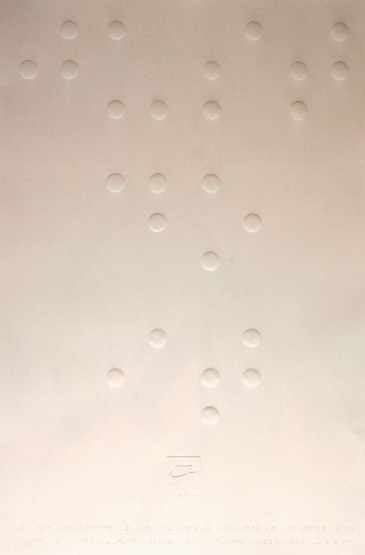 "Just do it" Braille poster