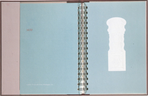 The Oliver Carr Company 1989 Calendar Desk Diary