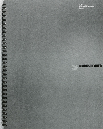 Black & Decker ID Manual