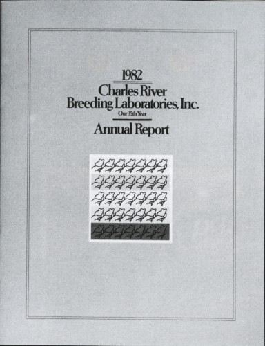 Charles River Breeding Laboratories, Inc. Annual Report 1982
