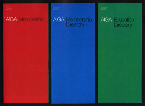 AIGA Brochures