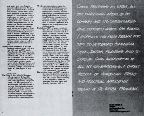 Annual Report 1978-79, Edwin L. Cox School of Business, Southern Methodist University