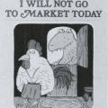 I Will Not Go to Market Today