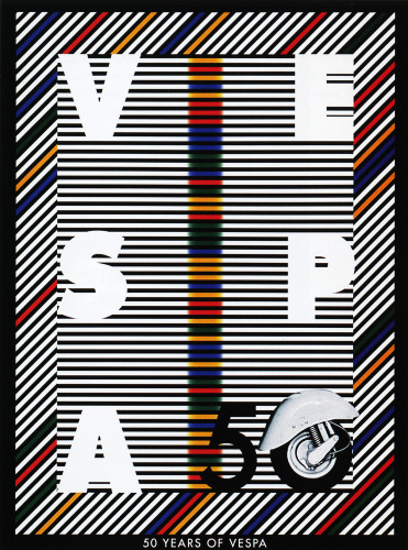Vespa 50 Poster