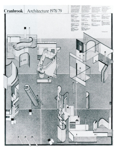 Cranbrook Architecture 1978/1979-Poster