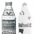 Crystal Geyser Sparkling Water- Die Cut Poster/Flyer
