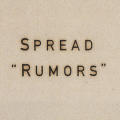 “Spread Rumors” Brochure