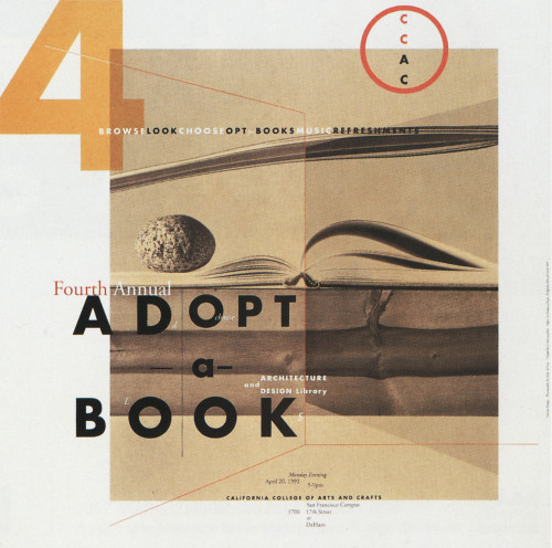 1992 Adopt-a-Book Poster