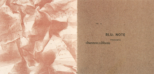 Shannon Gibbons: Blue Note