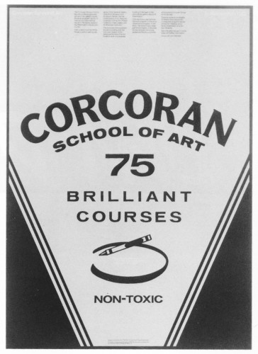 Corcoran School of Art, poster