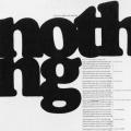 Nothing, poster