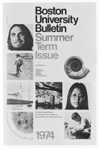 Boston University Bulletin, Summer Term Issue, newspaper