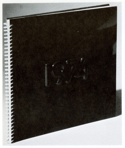 1974, desk diary