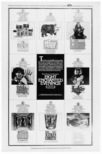 Eight Enchanted Evenings, poster