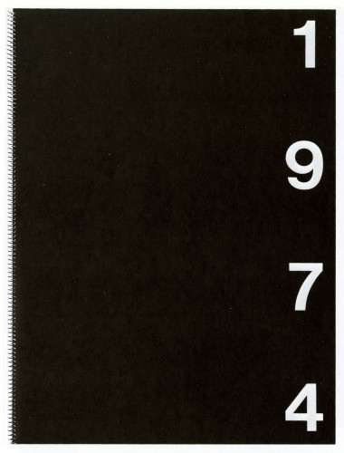 1974, appointment calendar